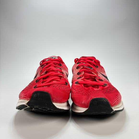 Nike Air Zoom Pegasus 34 Red White Lace Up Running Shoes 880555-602 Mens Size 11 - Picture 2 of 10